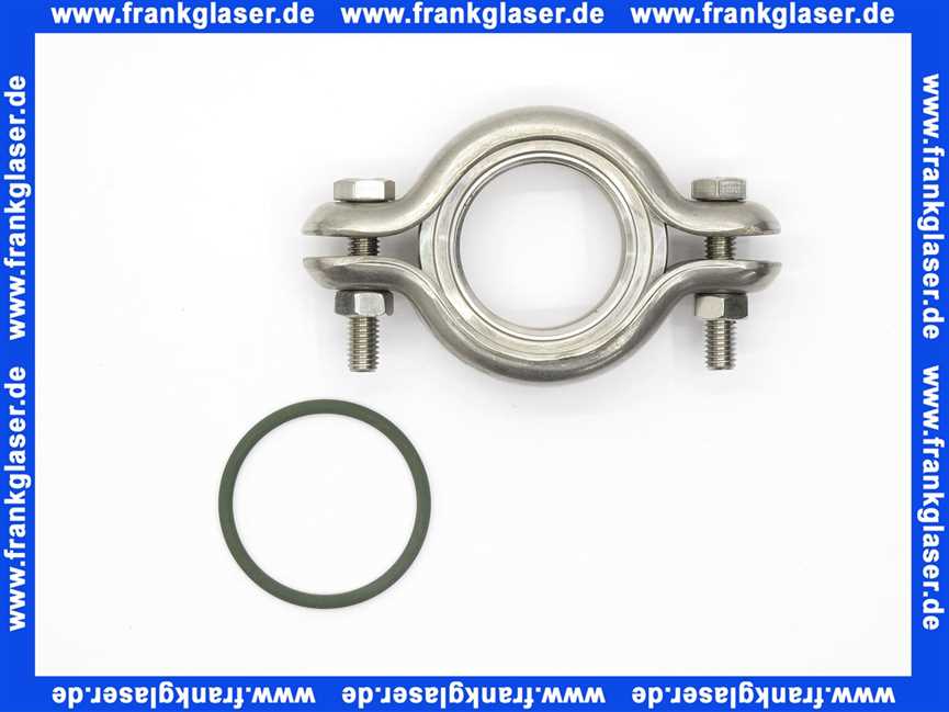 415297 Grundfos Zubehör für vert. Kreiselpumpen CLAMP-Kupplung CRN1,3,5 Rp1_1/4 Viton