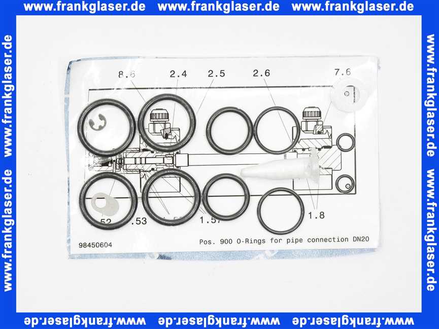 Grundfos Wartungskit C117-110,-190,-195 - Chlor 91835976