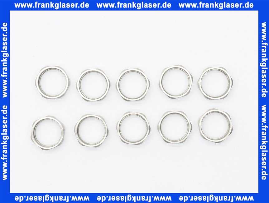 Grundfos VPE 10 Stück Mutter für Klemmb. M19X1MM 96547794