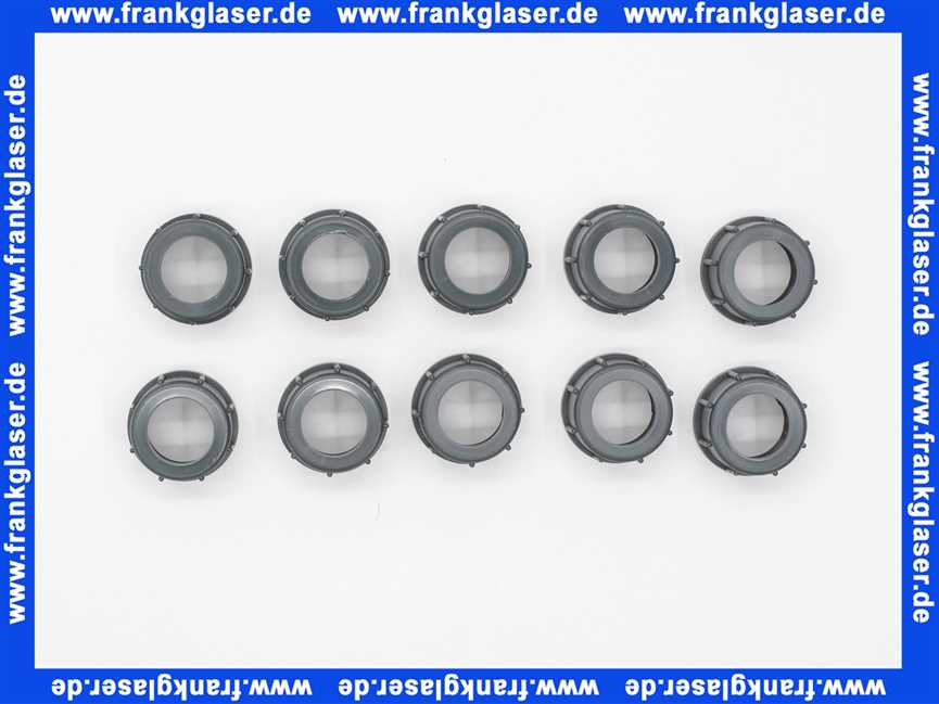 Grundfos Überwurfmutter G5/8, PVC, 10 Stk. 99110966