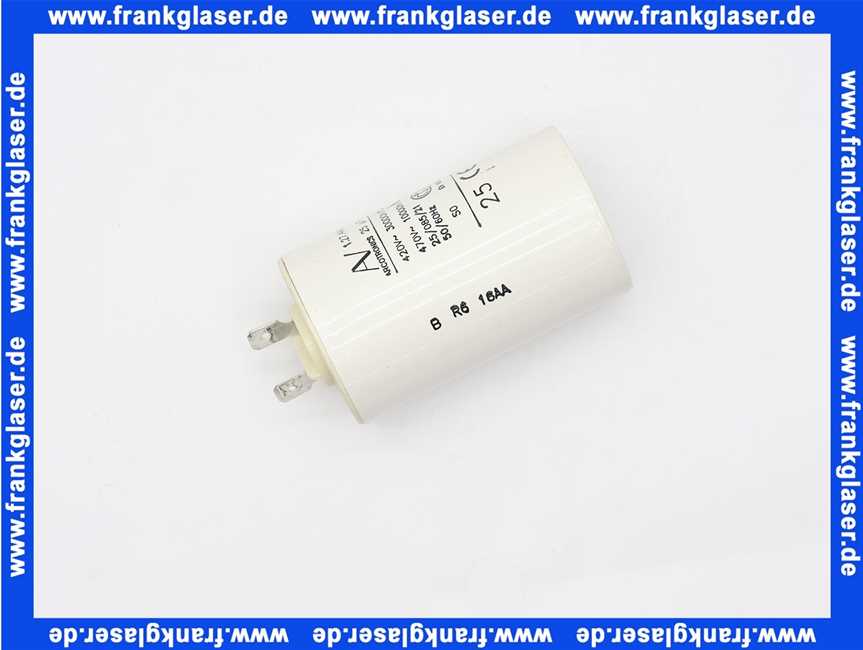 Grundfos Spare, Kondensator Capacitor 25uF JP 5-48 50/60Hz 99521065