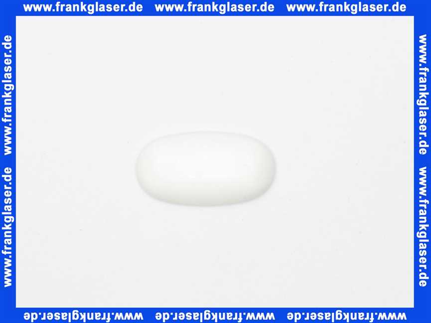 404166 Hamberger Sitzpuffer weiss für WC-Sitz Clivia-Top 3,8 x 2,0 x 0,7 cm