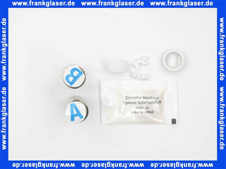 409986 Hamberger Dämpferset zu WC-Sitz Tube