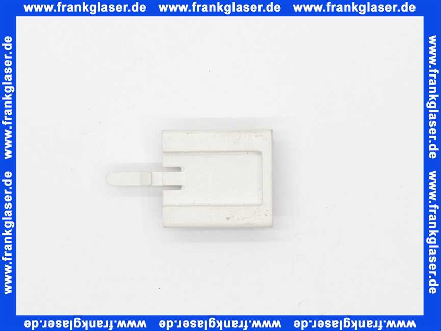 413406 Hamberger Aufnahme für Brücke für UP-Spülkasten DF 91