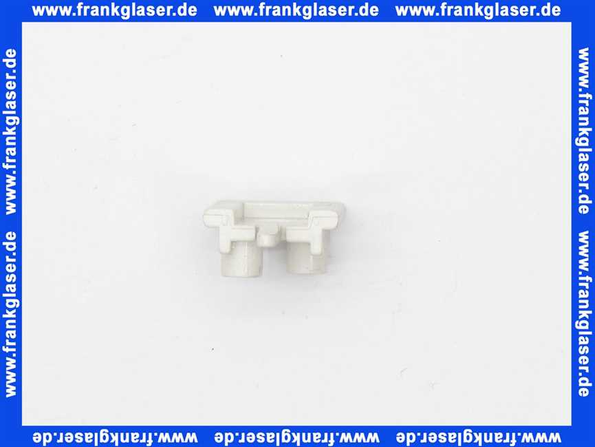 413406 Hamberger Aufnahme für Brücke für UP-Spülkasten DF 91