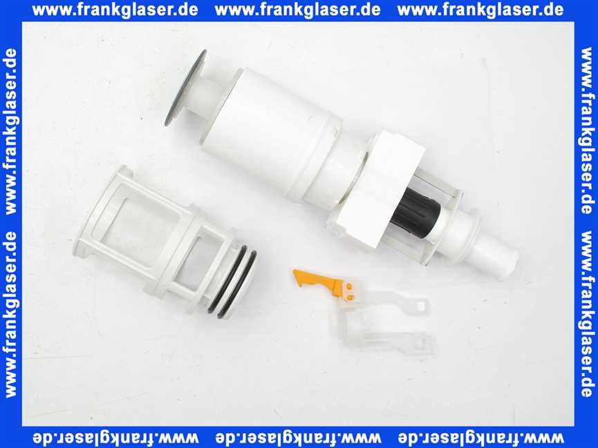 413409 Hamberger Dual-Flush Auslaufventil Heberglocke zu Spuelkasten