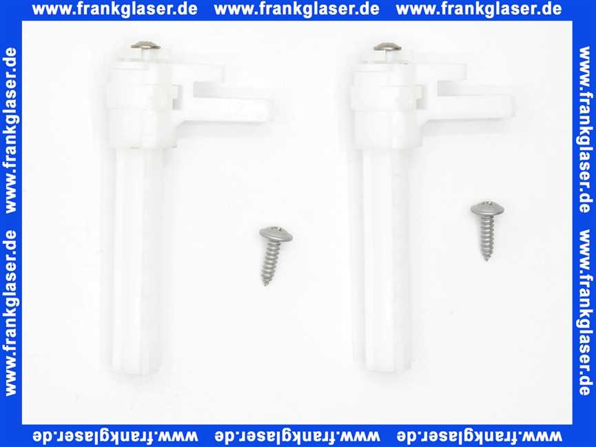 413447 Hamberger Teleskopanschlussset Befestigung zu Betätigungsplatte