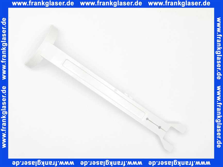 413448 Hamberger Wasserpegelstab (Niederhalter) für UP-Kasten 91