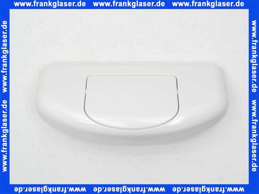 413759 Hamberger Deckeltasten-Set für Ecolux Spülkasten weiss