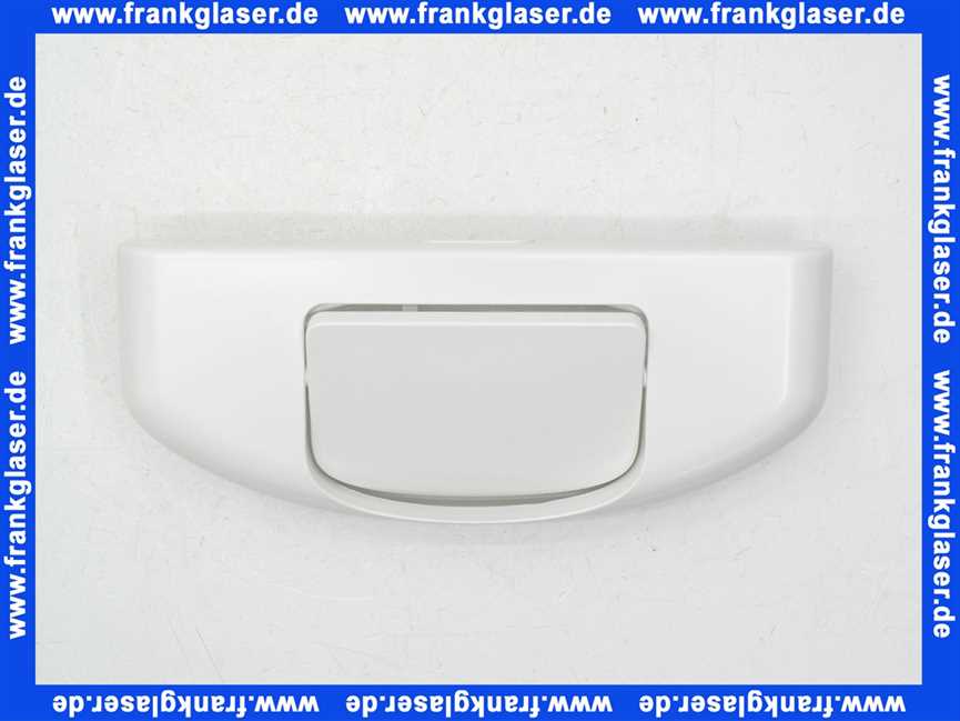 413759 Hamberger Deckeltasten-Set für Ecolux Spülkasten weiss