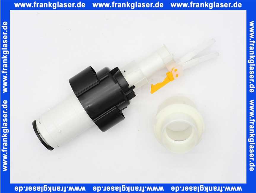 413778 Hamberger Auslaufventil für Spuelkasten DerbyTOP mit 2-Mengen-Spülung