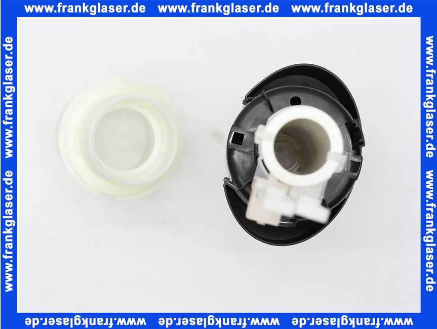 413778 Hamberger Auslaufventil für Spuelkasten DerbyTOP mit 2-Mengen-Spülung