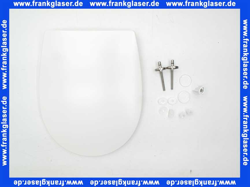 512135 Hamberger WC-Sitz Passat SoftClose Premium, Scharniere Edelstahl, Farbe Edelweiß 404