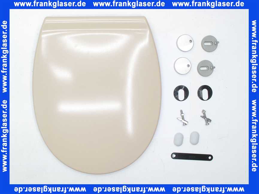 545504 Hamberger WC-Sitz mit Absenkautomatik beige
