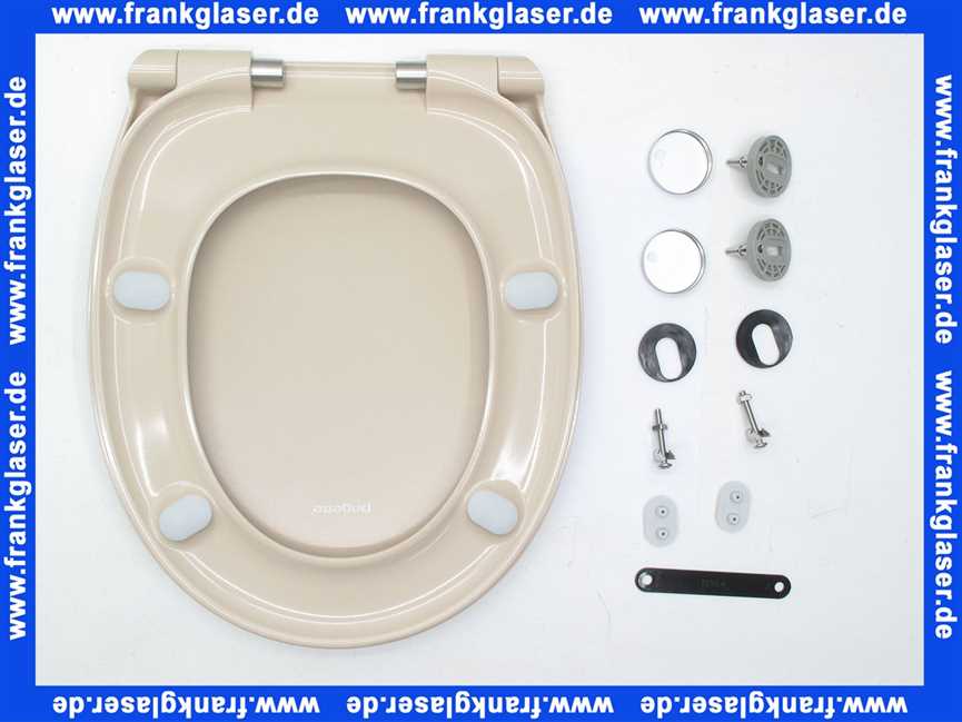 545504 Hamberger WC-Sitz mit Absenkautomatik beige