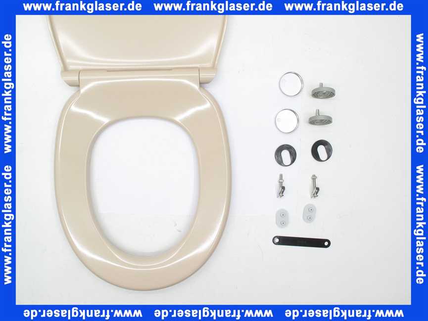 545504 Hamberger WC-Sitz mit Absenkautomatik beige