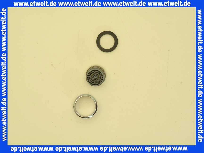 13912 Hans Grohe Luftsprudler Rubit mit Waterdimmer 8,3l/min