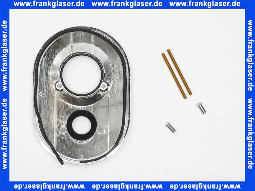 13980000 Hans Grohe Rosette Wannenmischer Unterputz für 72 mm Lochabstand bis 05/87 chrom