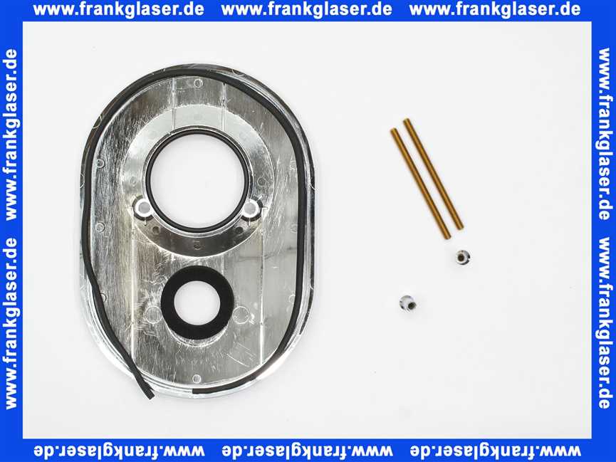 13980000 Hans Grohe Rosette Wannenmischer Unterputz für 72 mm Lochabstand bis 05/87 chrom