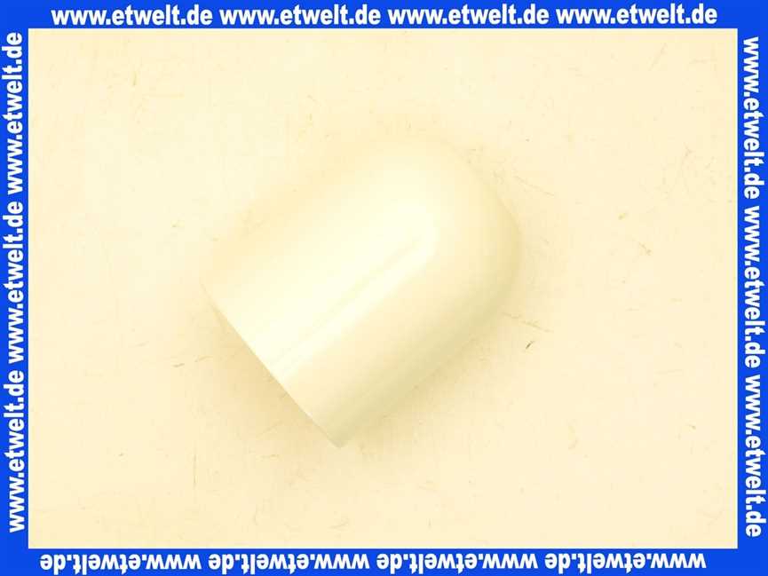 1398145 Hans Grohe Kugelrosette weiss f.UP-Batterie