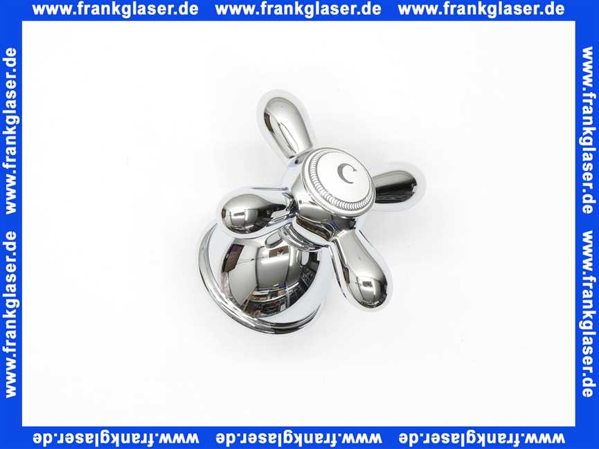 17291000 Hans Grohe Kaltwasserkreuzgriff Axor Carlton für 2-Griffarmaturen chrom