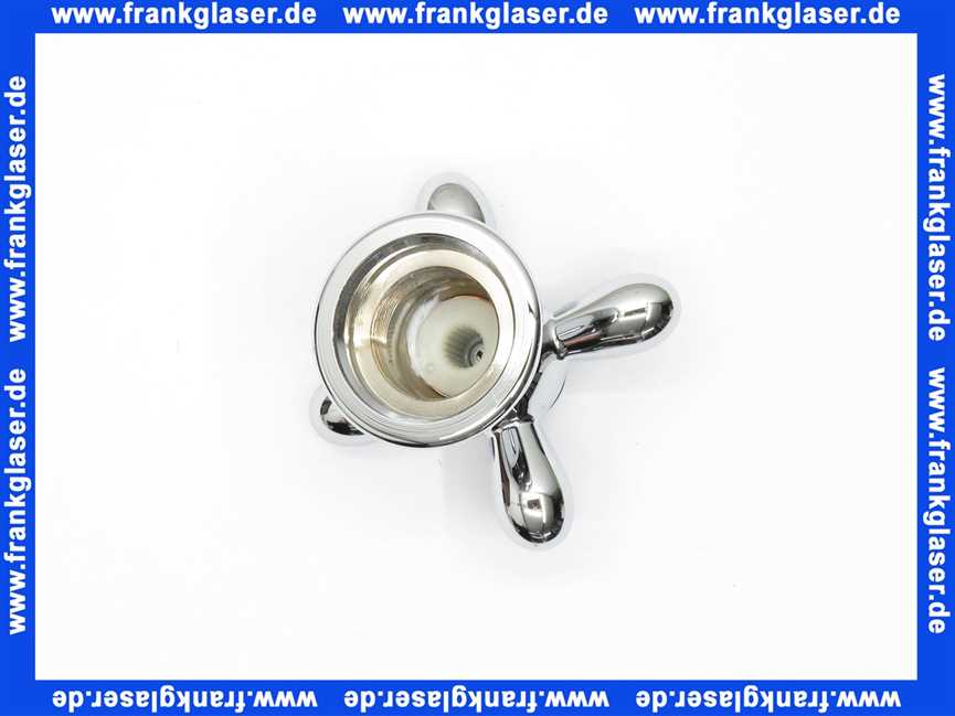 17291000 Hans Grohe Kaltwasserkreuzgriff Axor Carlton für 2-Griffarmaturen chrom