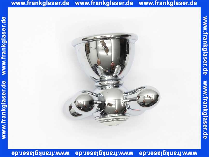 17292000 Hans Grohe Warmwasserkreuzgriff Axor Carlton für 2-Griffarmaturen chrom