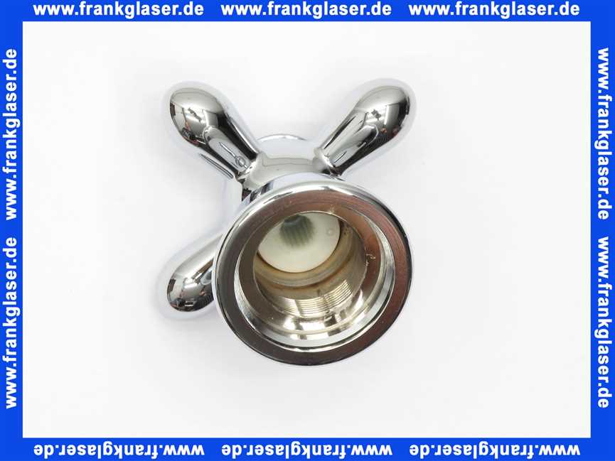 17292000 Hans Grohe Warmwasserkreuzgriff Axor Carlton für 2-Griffarmaturen chrom