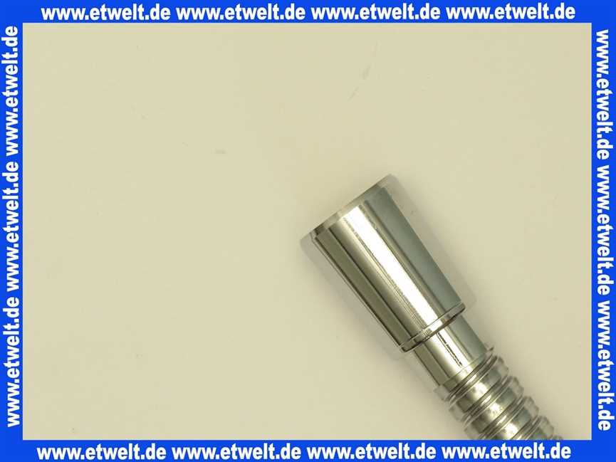 28134000 Hans Grohe Brauseschlauch SENSOFLEX 1/2 x 1/2 Zoll x 2,00m, verchromt