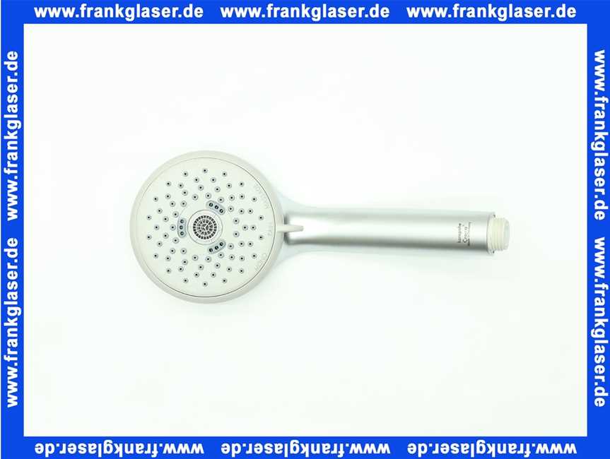 28536880 Hans Grohe Handbrause Croma 100 mit 3 Strahlarten in Edelmatt