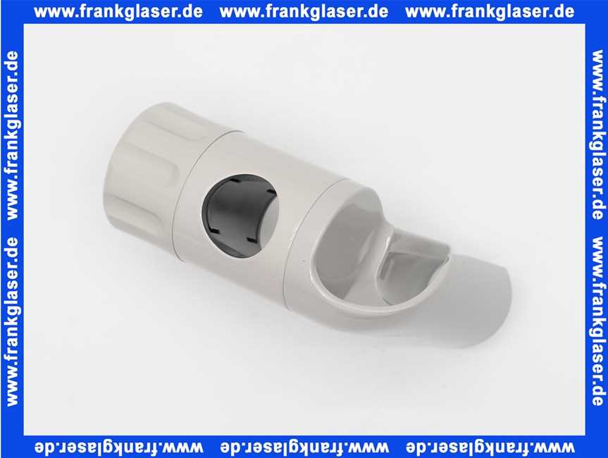28672460 Hans Grohe Schieber Brausehalter für Wandstange Unica 88 22mm grau