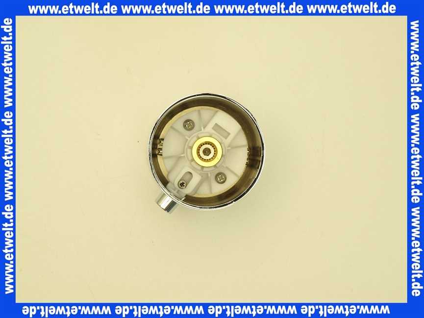 38391 Hans Grohe Griff verchromt f.Uno UP-Thermostat