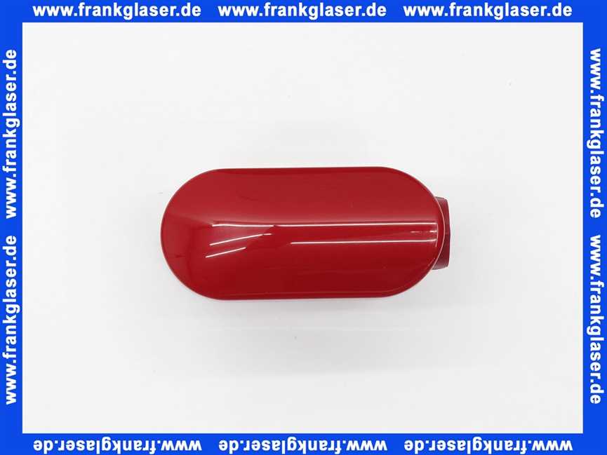 92109430 Hans Grohe Wandstütze mit Abdeckung f. UNICA'88 rot