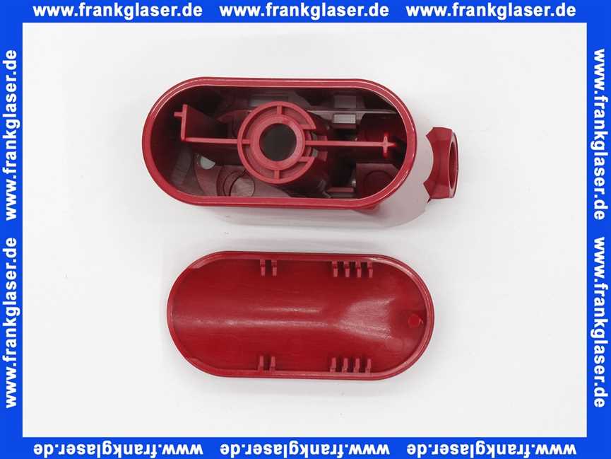 92109430 Hans Grohe Wandstütze mit Abdeckung f. UNICA'88 rot