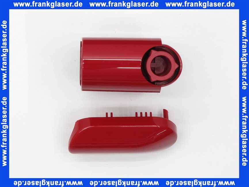 92109430 Hans Grohe Wandstütze mit Abdeckung f. UNICA'88 rot