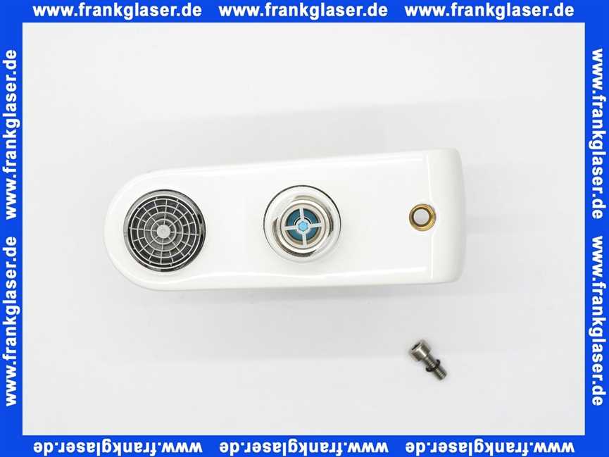 9244045 Hans Grohe Auslauf weiss/chrom mit Brauseumschaltung für Badebatterie