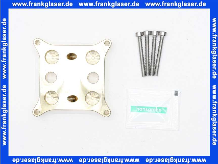 93181000 Hansgrohe Ibox Adapter für vertauschte Warm und Kaltwasser Anschlüsse