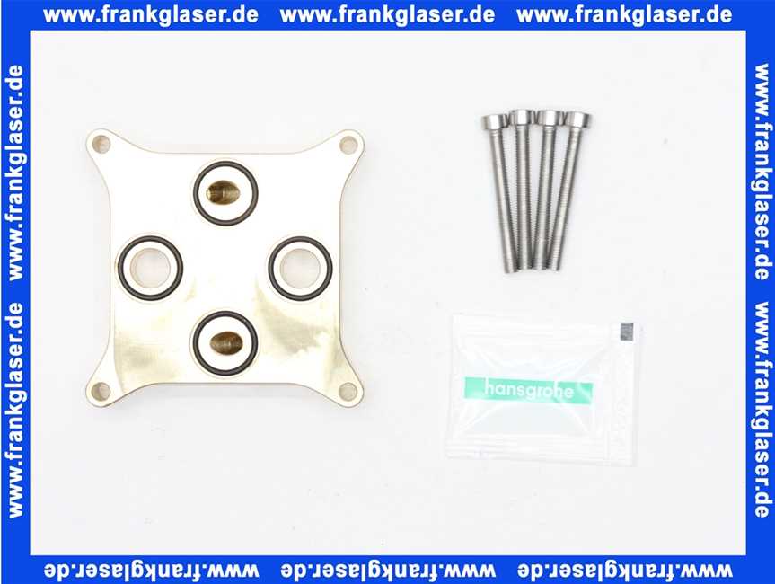 93181000 Hansgrohe Ibox Adapter für vertauschte Warm und Kaltwasser Anschlüsse