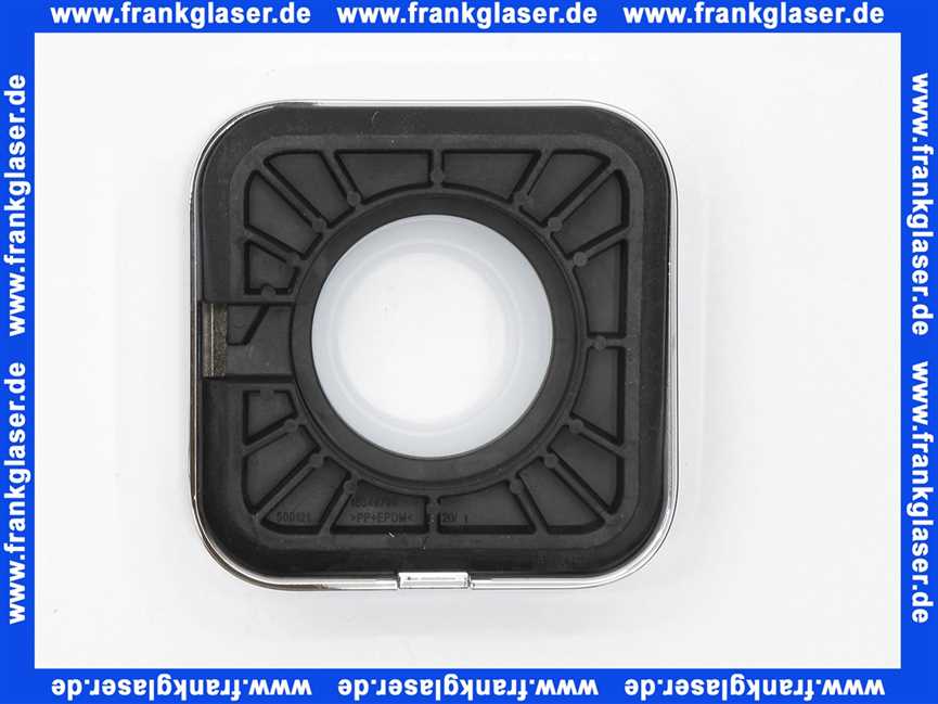 Hans Grohe Rosette Ecostat E Thermostat Aufputz chrom 93518000