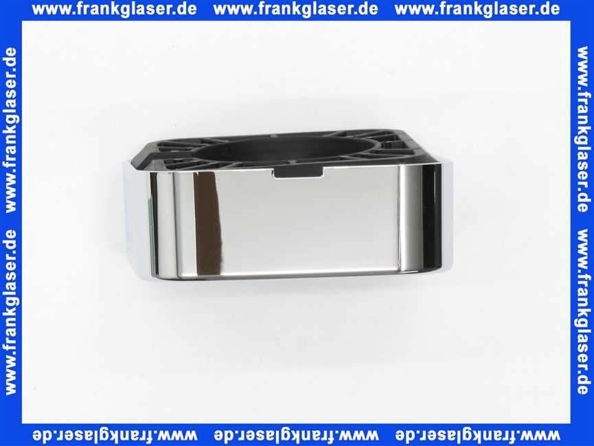 Hans Grohe Rosette Ecostat E Thermostat Aufputz chrom 93518000