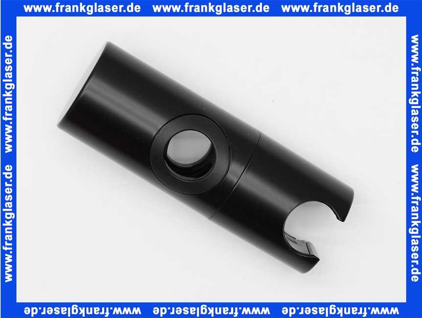 Hansgrohe Schieber Brausehalter Vernis Showerpipe mattschwarz 93729670