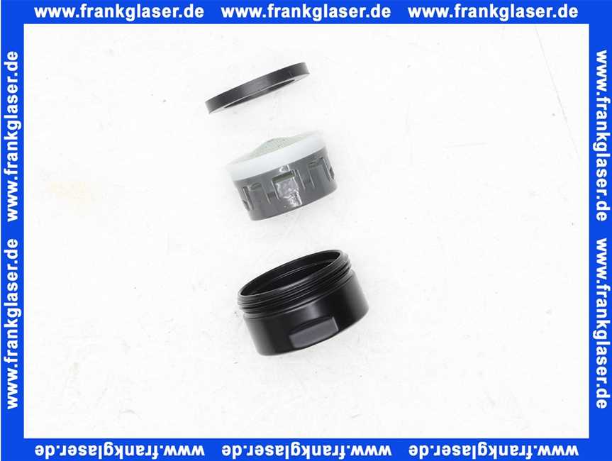 Hansgrohe Luftsprudler schwenkbar 5 l/min mattschwarz 93834670