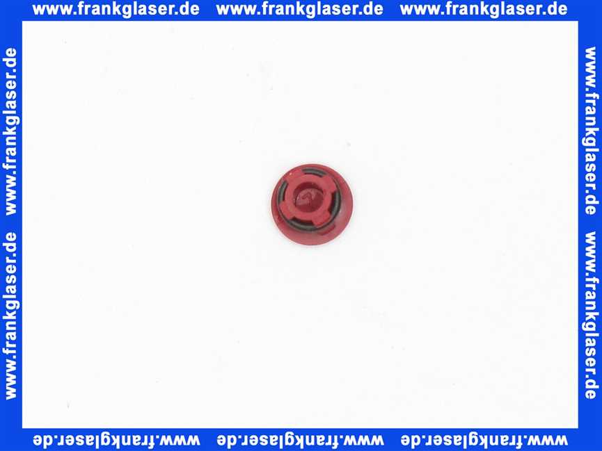 94063430 Hans Grohe Griffstopfen Axor rot