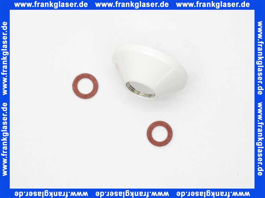 94135450 Hans Grohe Rosette weiss 11/97 für AP-Badebatterie (1 Stück)