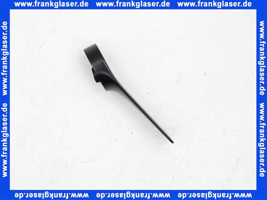 94276670 Hansgrohe Griffoberteil, schwarz matt