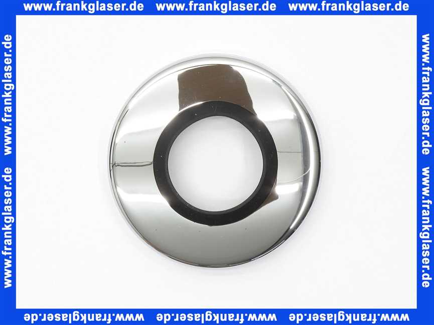 94353000 Hans Grohe Rosette Axor für Unterputzventil 5/87 chrom