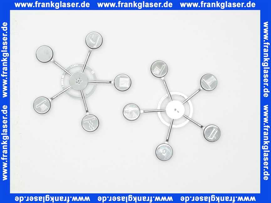 95238000 Hans Grohe Verbrauchersymbole Rosette chrom