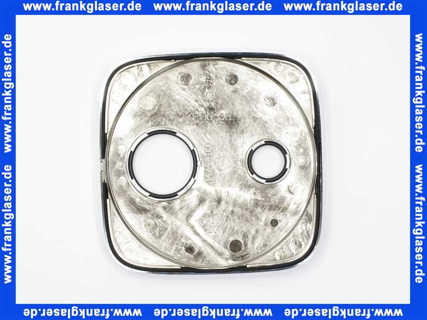 95275000 Hans Grohe Rosette PuraVida Wannenmischer UP 155/155mm chrom