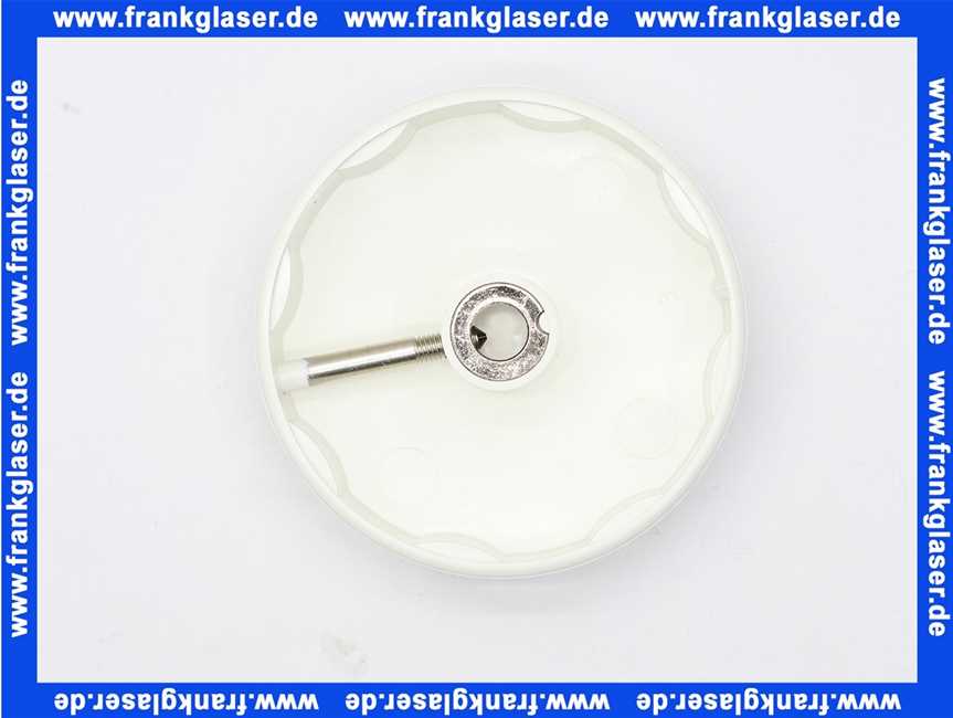 9608345 Hans Grohe Griff weiß für Excentra-Fill / Flexaplus Wannengarnitur Ablaufgarnitur