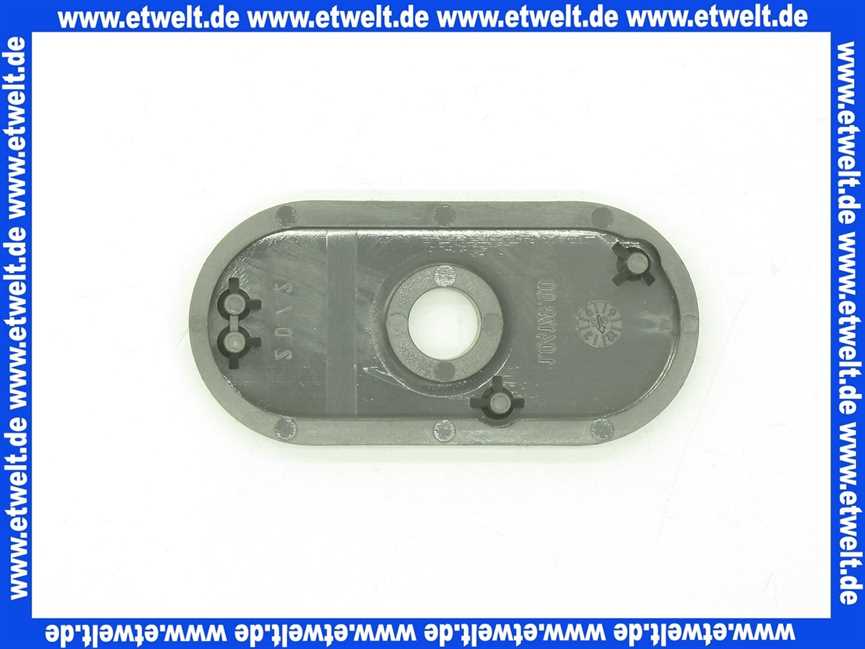 96182 Hans Grohe Fliesenausgleichsscheibe f.Unica 88 anthrazit